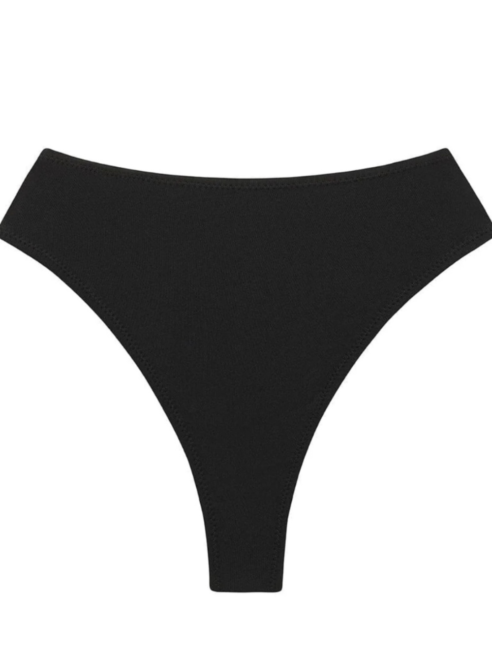 Montce High Waist Bikini Bottom in Sable